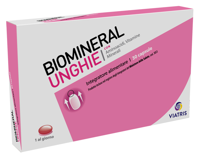 BIOMINERAL UNGHIE 30 CAPSULE - Fontenova srl