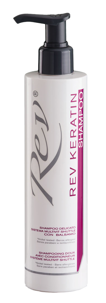 REV KERATIN SHAMPOO FLACONE 250 ML - Fontenova srl