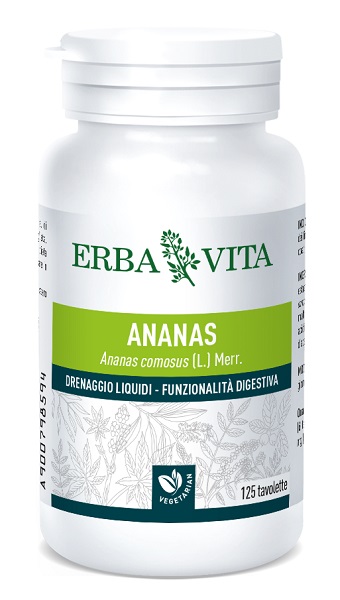 ANANAS 125 TAVOLETTE 400 MG - Fontenova srl