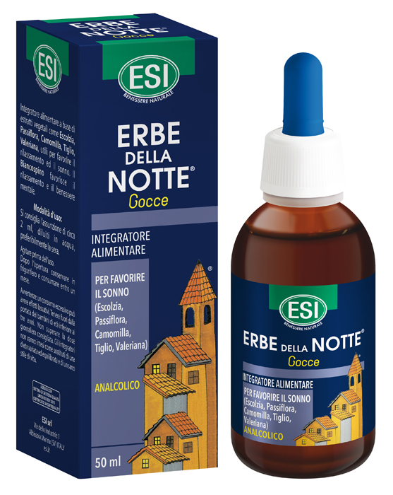 ESI ERBE DELLA NOTTE GOCCE ANALCOLICO 50 ML - Fontenova srl