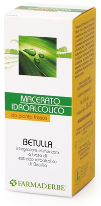 BETULLA MACERATO IDROALCOLICO 50 ML - Fontenova srl