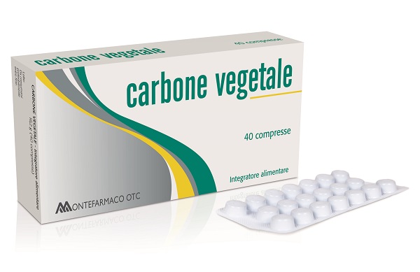 CARBONE VEGETALE 40 COMPRESSE - Fontenova srl