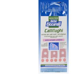 CEROTTO CALLIFUGO SAGOMATO PER CALLI MOLLI INTERDIGITALI APPLICARE SU FORMAZIONE CORNEE MOLLI IGIENEPIEDE 6 PEZZI - Fontenova srl