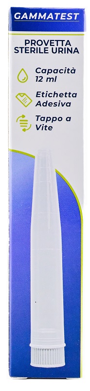 PROVETTA STERILE PER URINA 12ML GAMMADIS - Fontenova srl