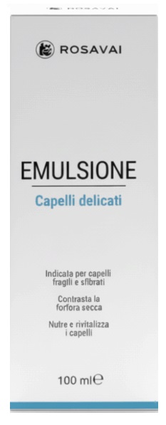 ROSAVAI EMULSIONE CAPELLI DELICATI PER CAPELLI FRAGILI E SFIBRATI 100 ML - Fontenova srl