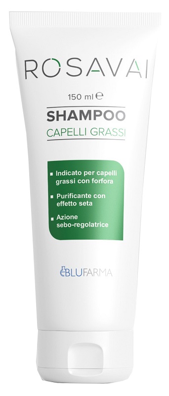 ROSAVAI SHAMPOO CAPELLI ANTISEBO FORFORA 150 ML - Fontenova srl
