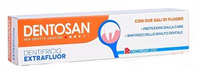 DENTOSAN EXTRAFLUOR DENTIFRICIO 75 ML - Fontenova srl
