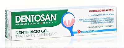 DENTOSAN GEL DENTIFRICIO CLOREXIDINA 0,2% 75 ML - Fontenova srl