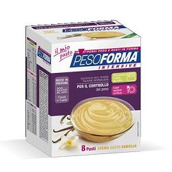 PESOFORMA CREMA VANIGLIA 8 BUSTINE X 55 G - Fontenova srl