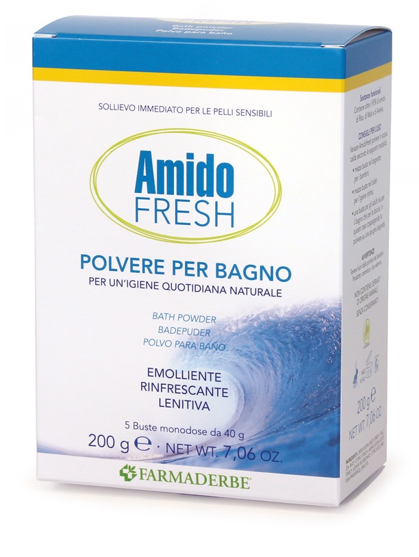 AMIDO FRESH POLVERE BAGNO 5 BUSTINE - Fontenova srl