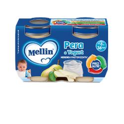 MELLIN MERENDA YOGURT PERA 2X120 G - Fontenova srl