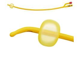 CATETERE FOLEY A MEDIA PERMANENZA  RUSCH GOLD PLUS A 2 VIE IN SILKOLATEX LATTICE-SILICONE PER ADULTO CH16 LUNGHEZZA 40 CM PUNTA CILINDRICA A 2 FORI PALLONCINO 5-15 ML 1 PEZZO - Fontenova srl