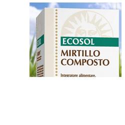 ECOSOL MIRTILLO COMPOSTO 60 COMPRESSE - Fontenova srl