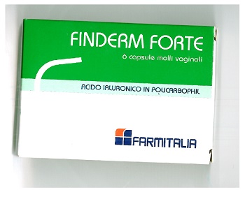 FINDERM FORTE CAPSULE MOLLI VAGINALI CONFEZIONE DA 6 PEZZI - Fontenova srl