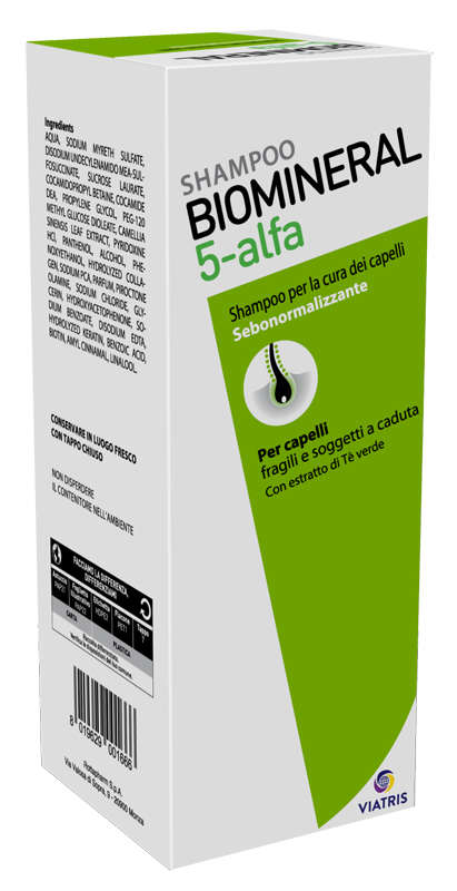 BIOMINERAL 5 ALFA SHAMPOO 200 ML - Fontenova srl
