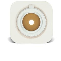 PLACCA CON FLANGIA E BARRIERA PROTETTIVA E SUPPORTO MICROPOROSO DISPOSITIVI DUE PEZZI CON SISTEMA DI AGGANCIO ATRAUMATICO CONSECURA FLEX 57MM 5 PEZZI - Fontenova srl