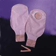 SACCA A FONDO APERTO OPACA CON PELLICOLA DI RIVESTIMENTO DISPOSITIVO DUE PEZZI CON SISTEMA DI AGGANCIO ATRAUMATICO SENZA VELCRO CONSECURA 45MM 10 PEZZI - Fontenova srl