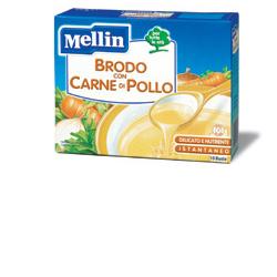 MELLIN BRODO CARNE POLLO 10 BUSTINE X 5 G - Fontenova srl