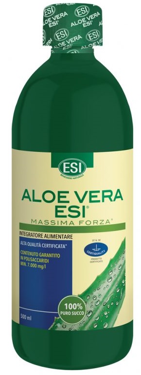 ESI ALOE VERA SUCCO MASSIMA FORZA 500 ML - Fontenova srl