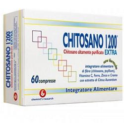 CHITOSANO 1200 EXTRA 60 COMPRESSE - Fontenova srl