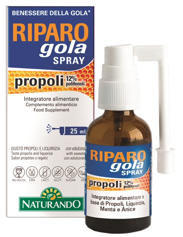 RIPARO GOLA SPRAY 25 ML - Fontenova srl