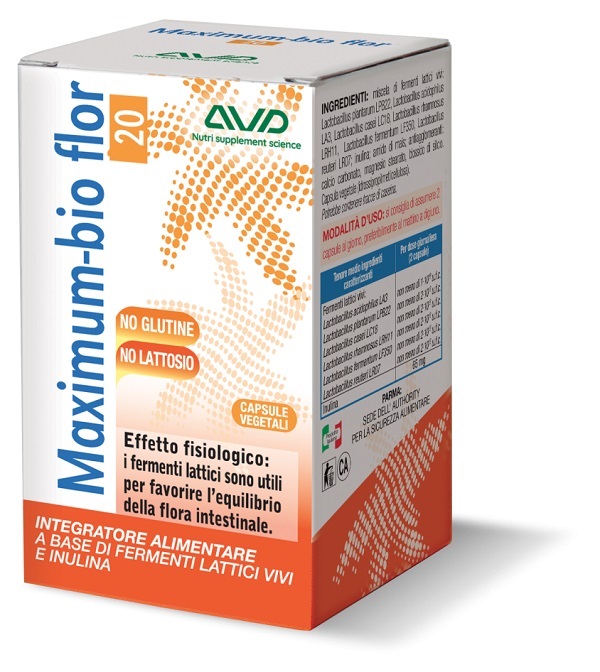 MAXIMUM BIO FLOR 20 75 CAPSULE - Fontenova srl