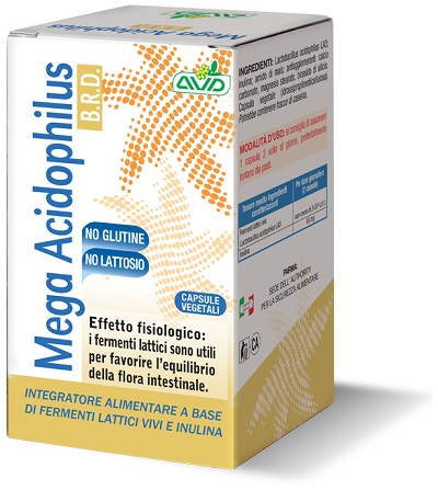 MEGA ACIDOPHILUS 75 CAPSULE MIRABILIS - Fontenova srl
