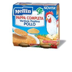 MELLIN PAPPA COMPLETA POLLO 250 G 2 PEZZI - Fontenova srl