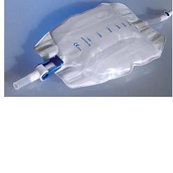SACCA RACCOGLI URINA DA GAMBA PER INCONTINENZA IN PVC 750 ML RIVESTITA TUBO RACCORDO DIRITTO 30 CM+RUBINETTO SCARICO+VALVOLA ANTIREFLUSSO+2 FASCE A BOTTONI 30 PEZZI - Fontenova srl