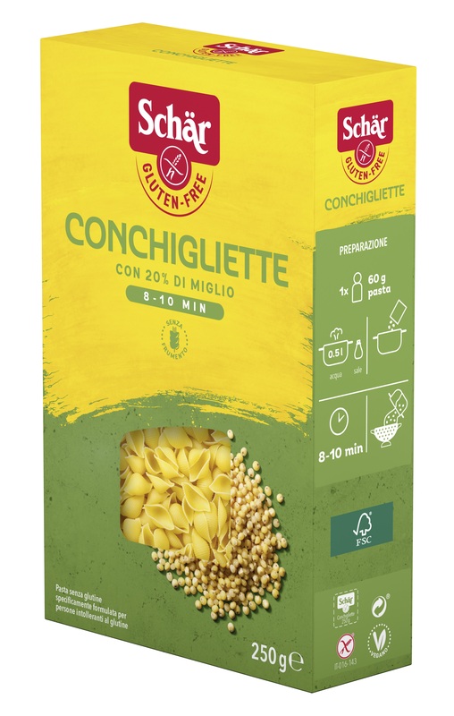 SCHAR CONCHIGLIETTE 250 G - Fontenova srl
