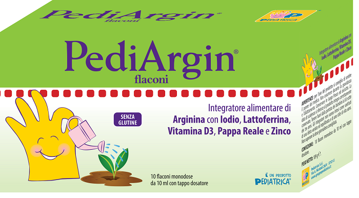 PEDIARGIN 10 FLACONCINI 10 ML - Fontenova srl