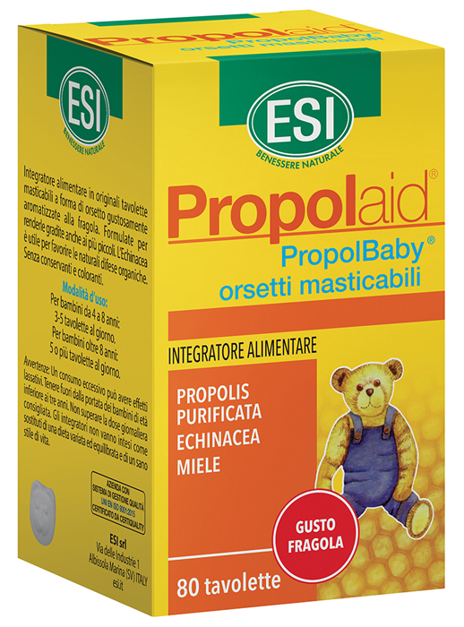 ESI PROPOLAID ORSETTI JUNIOR 80 TAVOLETTE - Fontenova srl