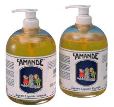 L'AMANDE MARSEILLE SAPONE LIQUIDO VEGETALE NON PROFUMATO 500 ML - Fontenova srl