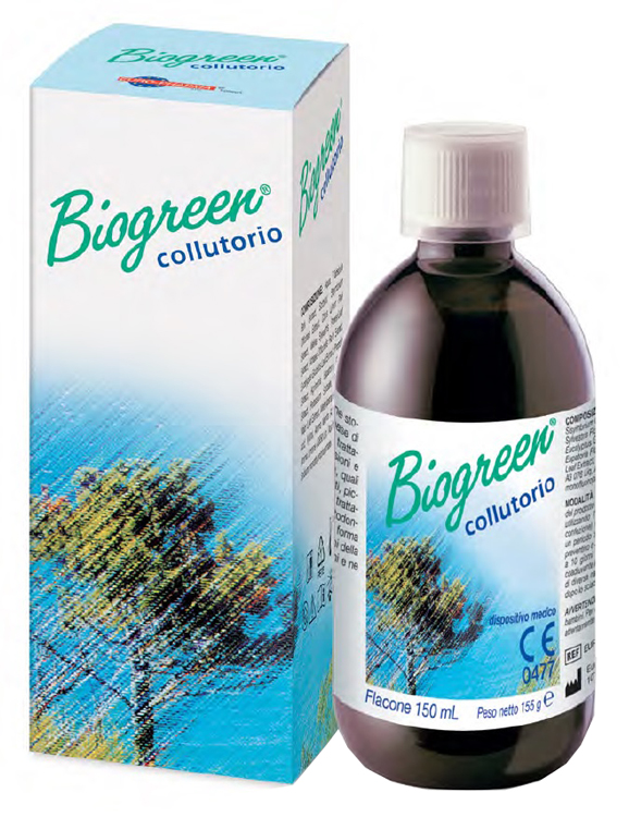 COLLUTORIO BIOGREEN 150 ML - Fontenova srl