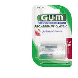 GUM PROXABRUSH CLASSIC 612 SCOVOLINO INTERDENTALE 8 PEZZI - Fontenova srl