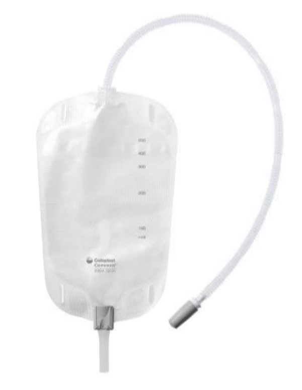 SACCA DA GAMBA CONVEEN SECURITY+ RIUTILIZZABILE 500 ML TUBO DA 50 CM 8 PEZZI - Fontenova srl