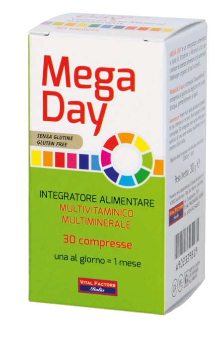 MEGA DAY 30 COMPRESSE - Fontenova srl