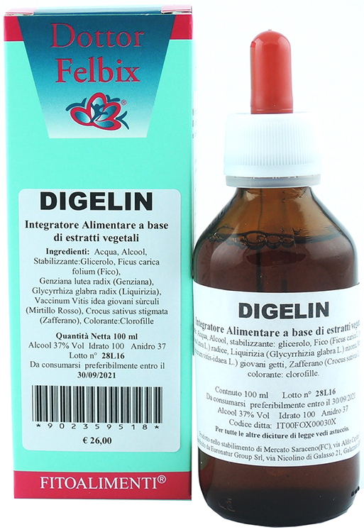 DIGELIN GOCCE 100 ML - Fontenova srl
