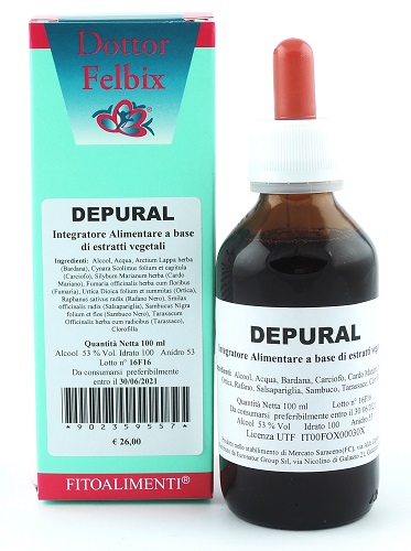 DEPURAL GOCCE 100 ML - Fontenova srl