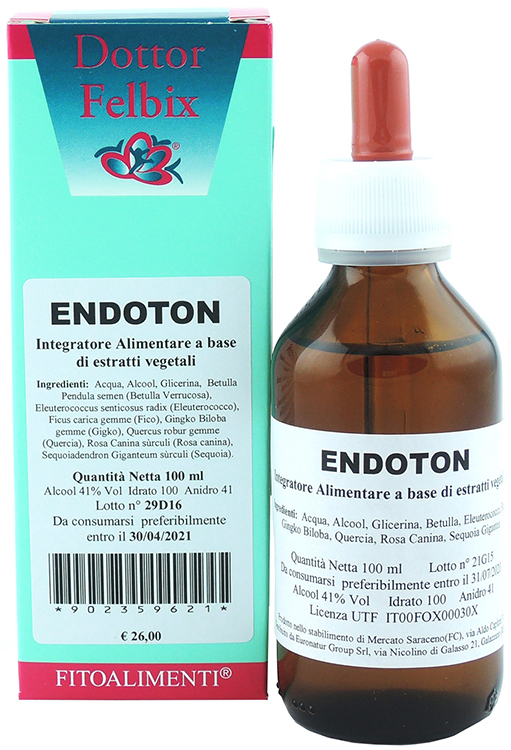 ENDOTON GOCCE 100 ML - Fontenova srl