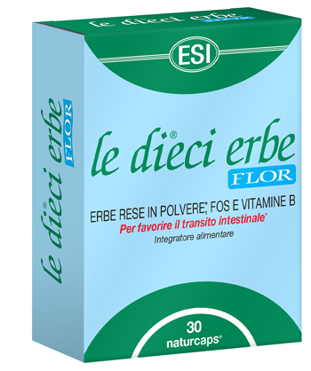 ESI LE DIECI ERBE FLOR 30 CAPSULE - Fontenova srl