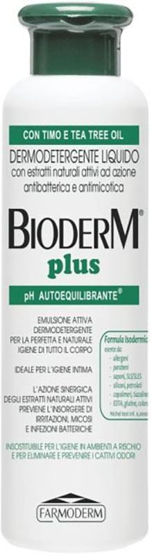 BIODERM PLUS ANTIBATTERICO 500 ML - Fontenova srl