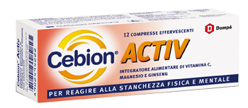 CEBION ACTIV 12 COMPRESSE EFFERVESCENTI - Fontenova srl
