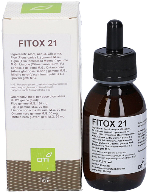 FITOX 21 GOCCE 100ML - Fontenova srl