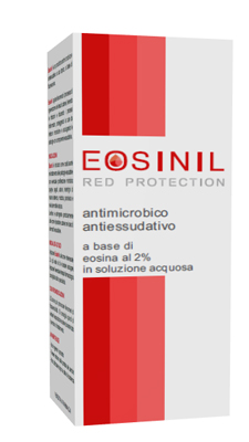 EOSINIL RED PROTECTION LOZIONE A BASE DI EOSINA AL 2% IN SOLUZIONE ACQUOSA 50 ML ANTIMICROBICO ANTIESSUDATIVO - Fontenova srl
