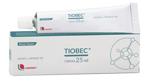TIOBEC CREMA ACIDO LIPOICO 5% 25 ML - Fontenova srl