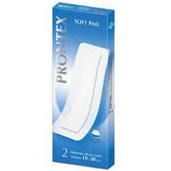 GARZA COMPRESSA PRONTEX SOFT PAD 10X30 CM 2 PEZZI - Fontenova srl