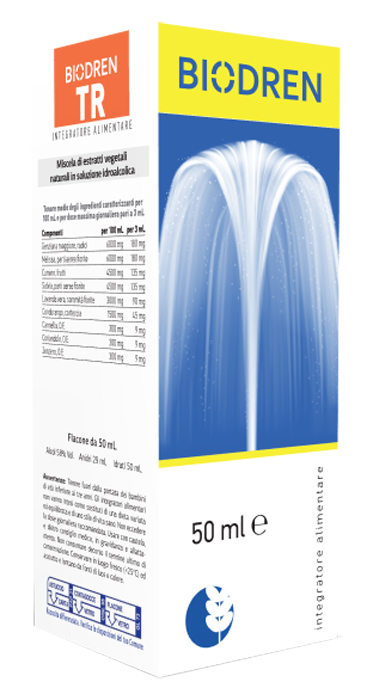 BIODREN TR 50 ML SOLUZIONE IDROALCOLICA - Fontenova srl
