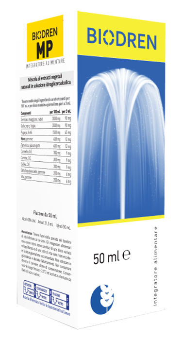 BIODREN M-P SOLUZIONE IDROALCOLICA 50 ML - Fontenova srl