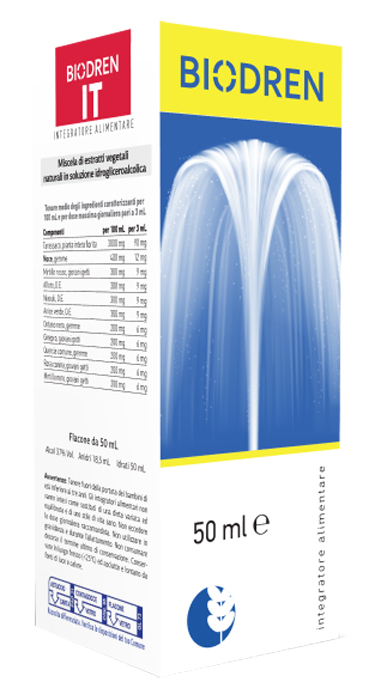 BIODREN IT SOLUZIONE IDROALCOLICA 50 ML - Fontenova srl